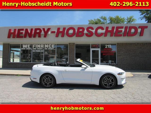 White 2022 Ford Mustang Convertible Rear-Wheel Drive Automatic