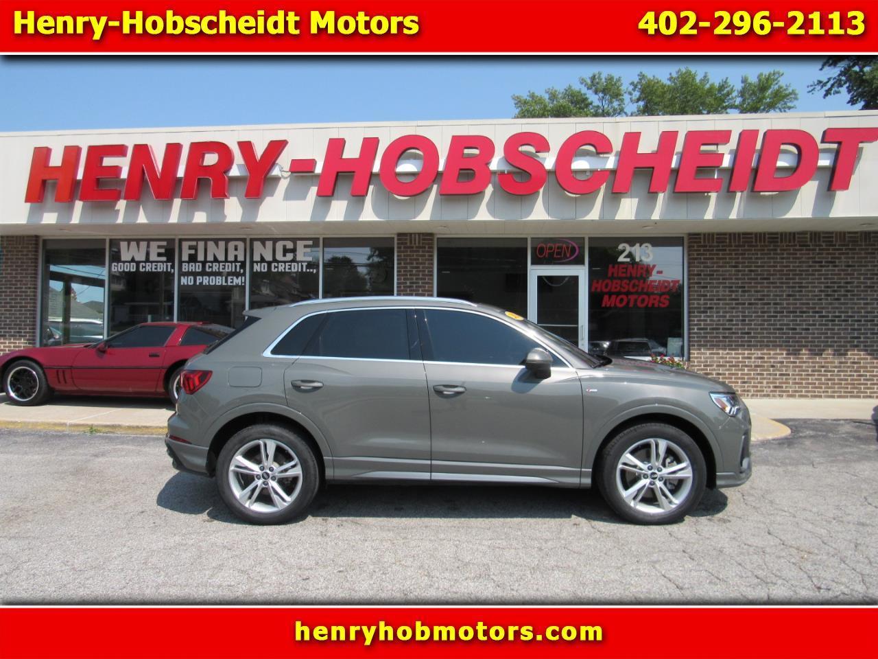 Gray 2021 Audi Q3 SUV / Crossover All-Wheel Drive Automatic