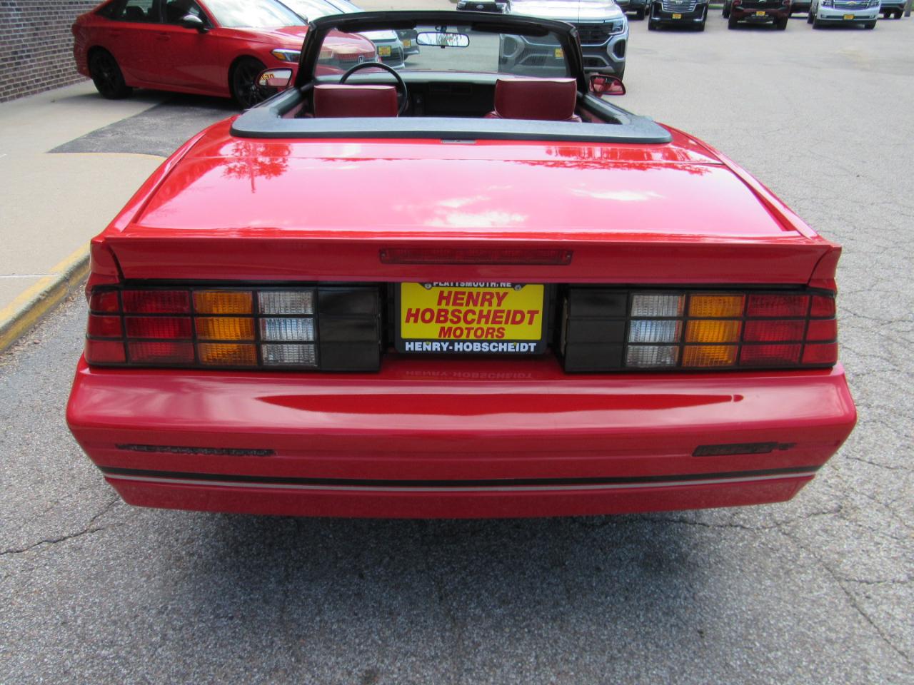 Chevrolet Camaro IROC Z convertible 1989