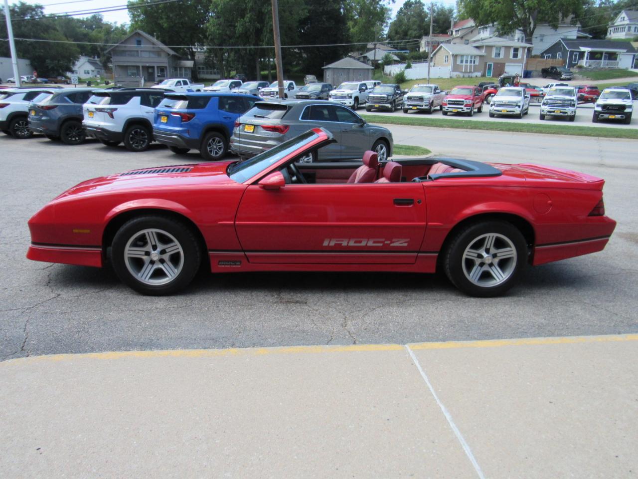Chevrolet Camaro IROC Z convertible 1989