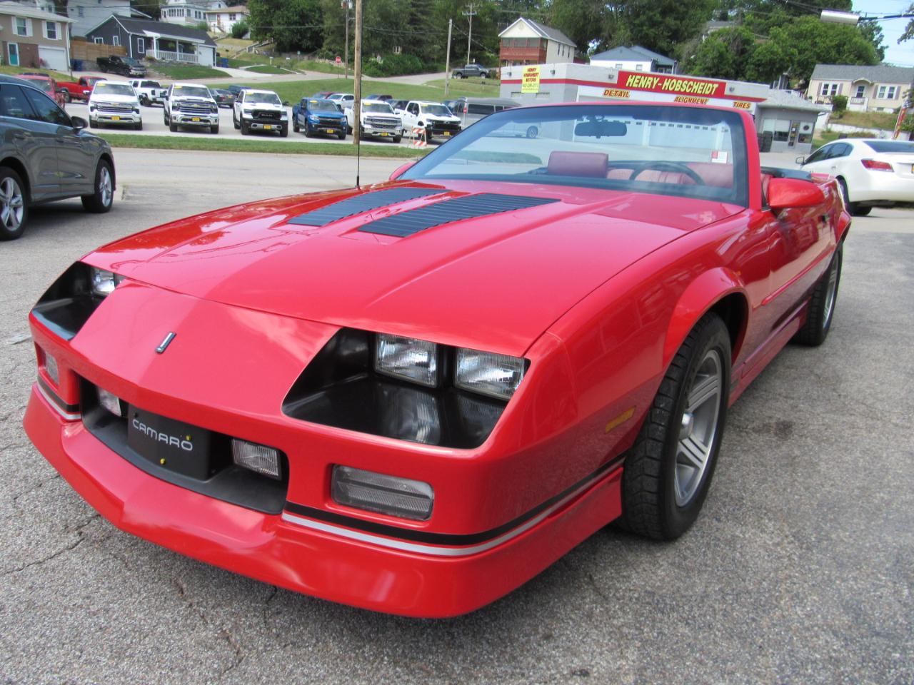 Chevrolet Camaro IROC Z convertible 1989