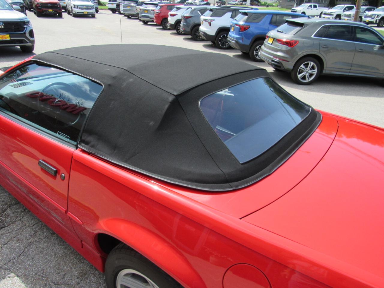 Chevrolet Camaro IROC Z convertible 1989