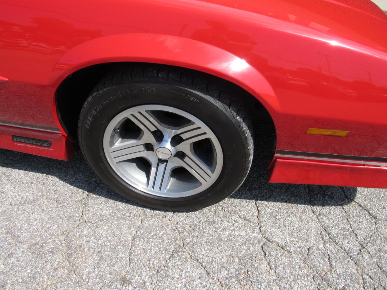 Chevrolet Camaro IROC Z convertible 1989