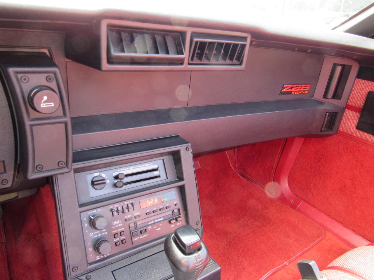 Chevrolet Camaro IROC Z convertible 1989