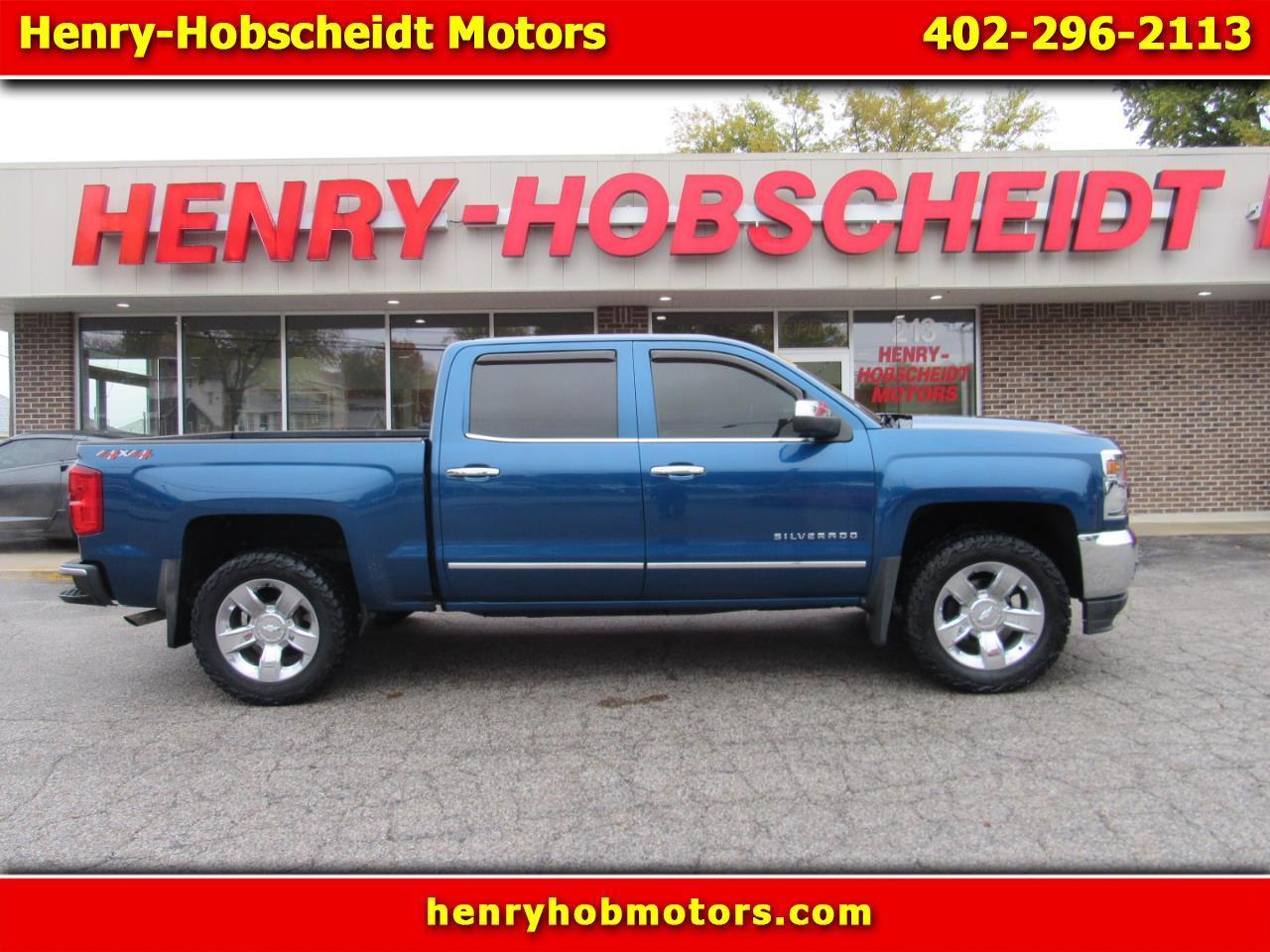 2018 Chevrolet Silverado 1500 LTZ Crew Cab 4WD