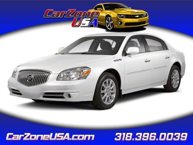White Opal 2010 Buick Lucerne Sedan 4-Speed Automatic