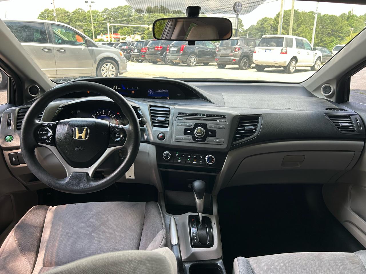 Honda Civic LX Coupe 5-Speed AT 2012