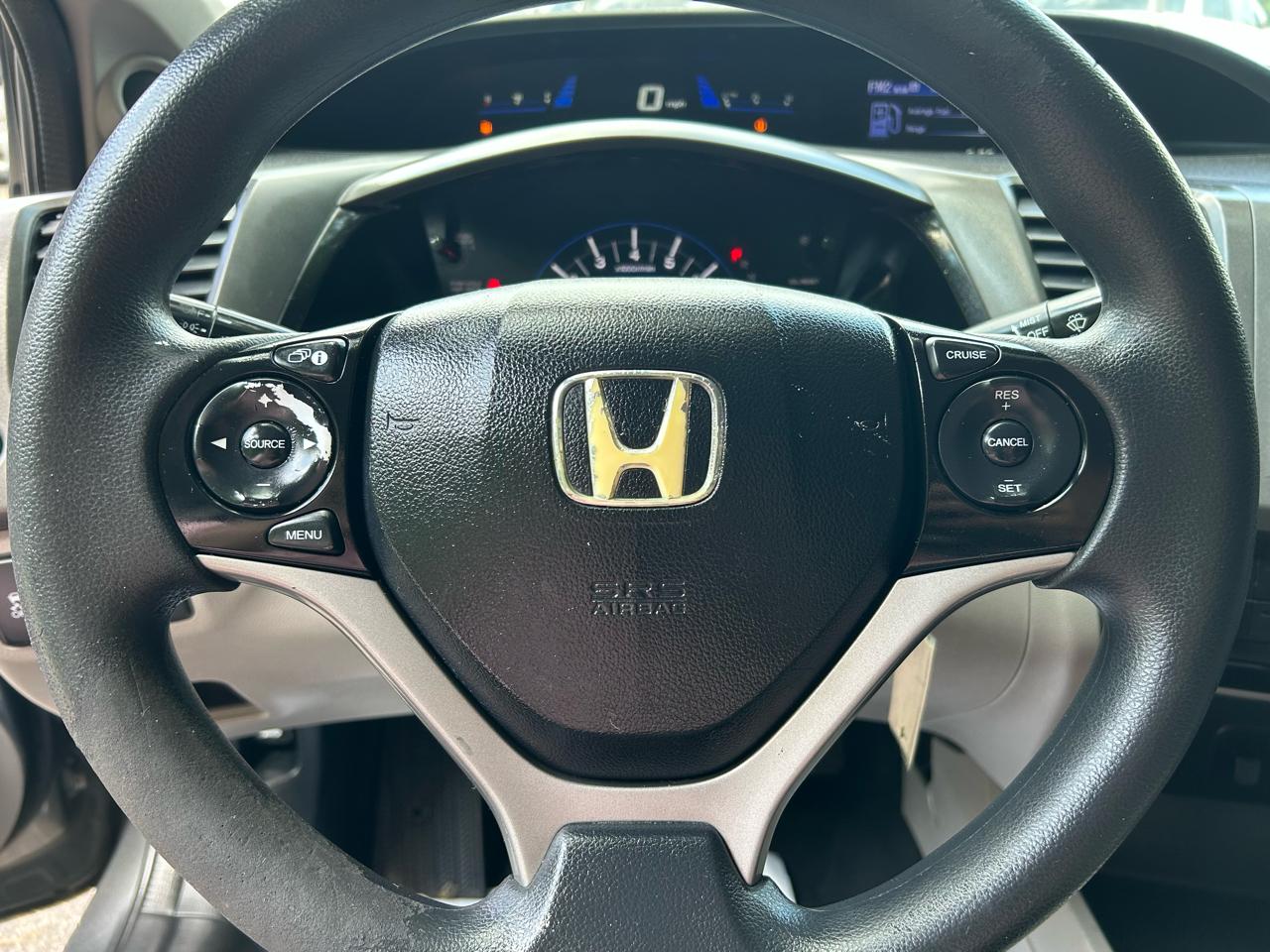 Honda Civic LX Coupe 5-Speed AT 2012