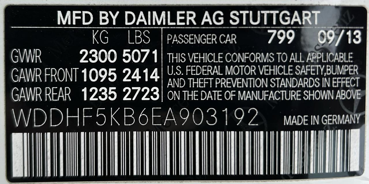 Mercedes-Benz E-Class E350 Sedan 2014