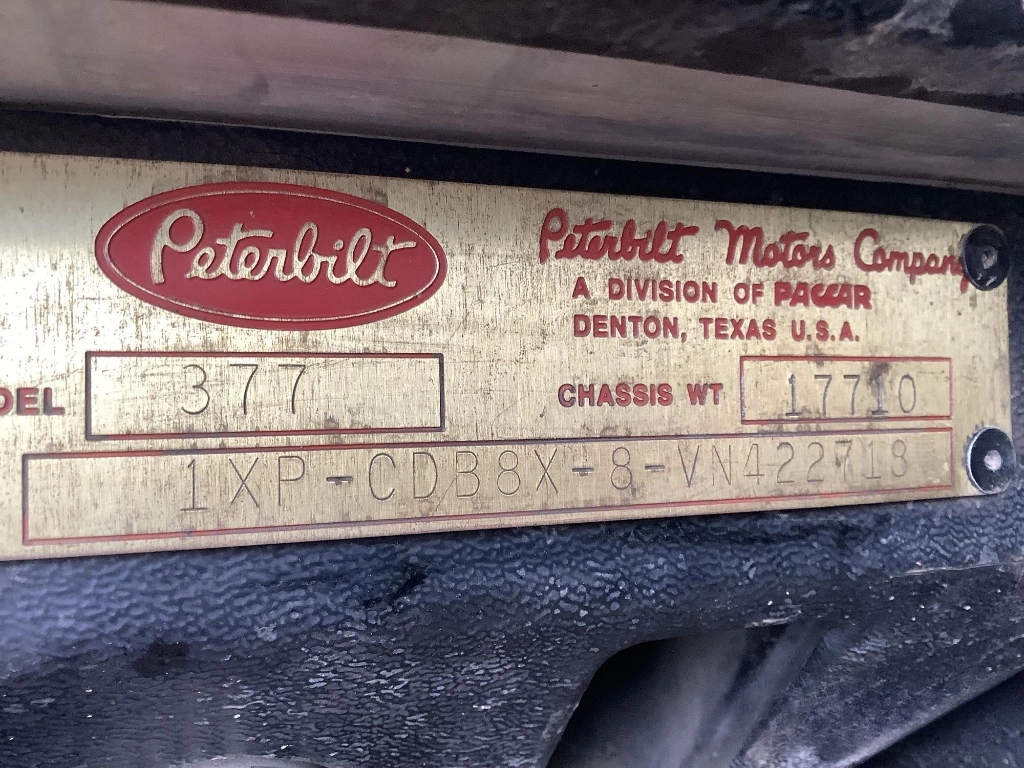 Peterbilt 377  1997 Peterbilt 377  1997