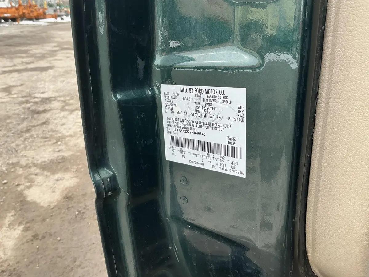 Ford F-150 STX 2WD 2007