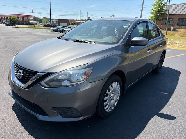 Gray 2017 Nissan Sentra S Sedan Front-Wheel Drive 5-Speed Automatic