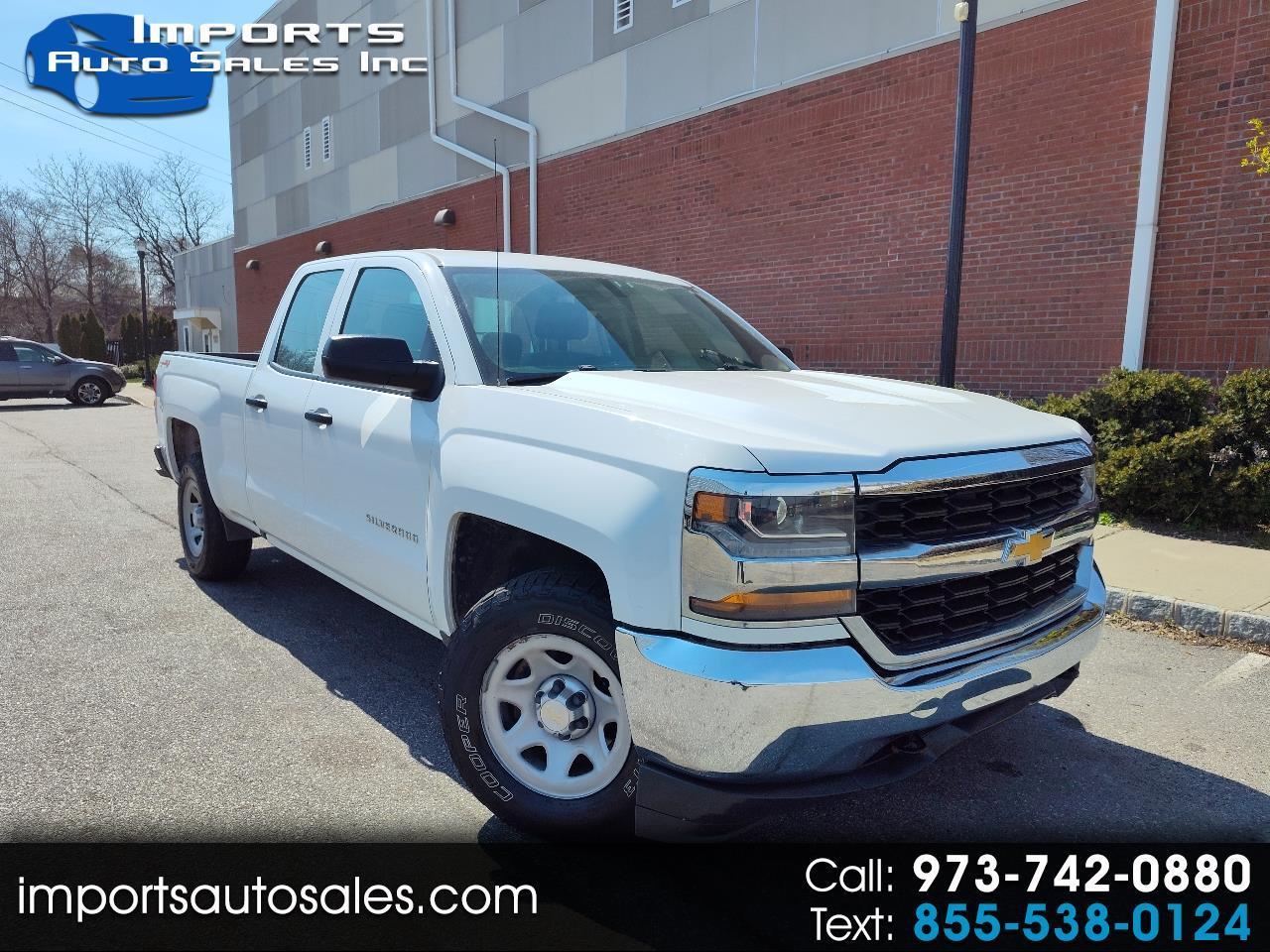 2017 Chevrolet Silverado 1500 Work Truck Double Cab 4WD