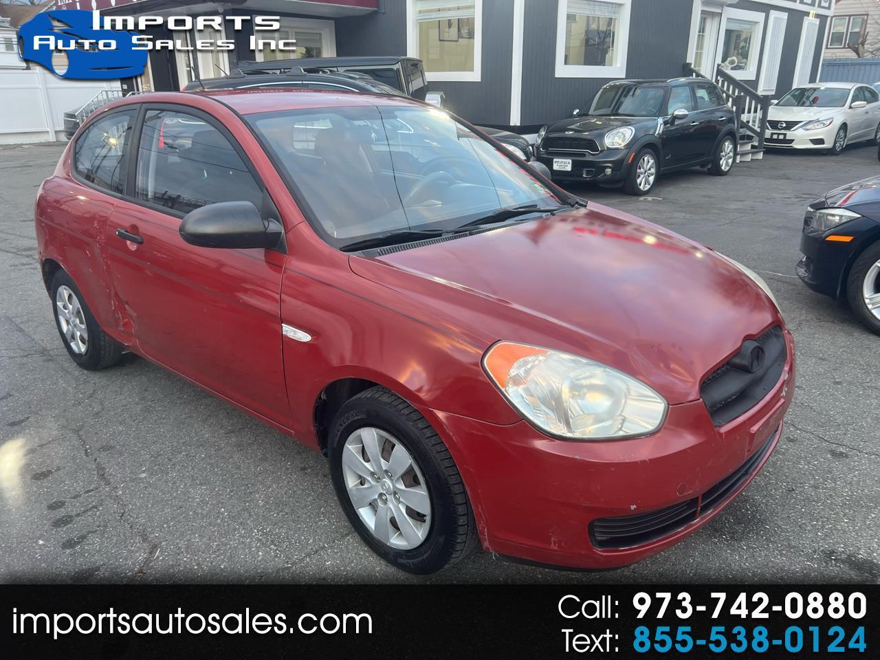 2008 Hyundai Accent GS 2-Door Hatchback FWD