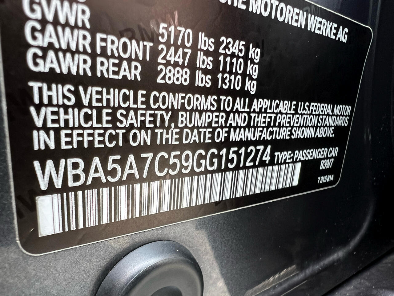 BMW 5-Series 528i xDrive 2016 BMW 5-Series 528i xDrive 2016