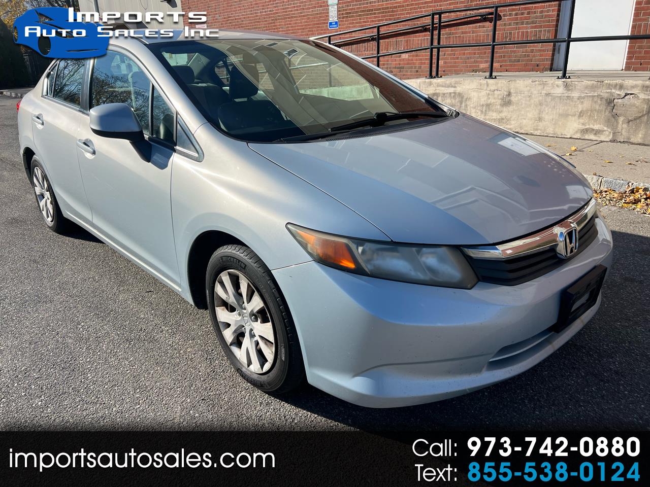 2012 Honda Civic LX Sedan 5-Speed AT