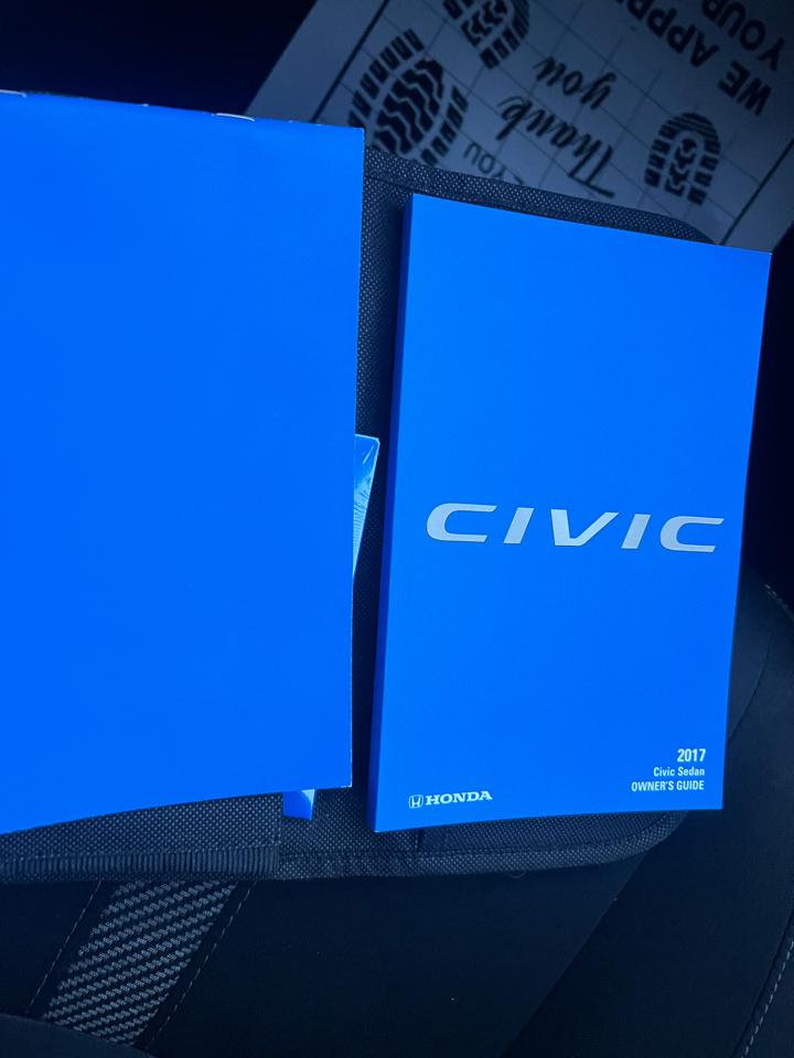 Honda Civic EX Sedan CVT 2017