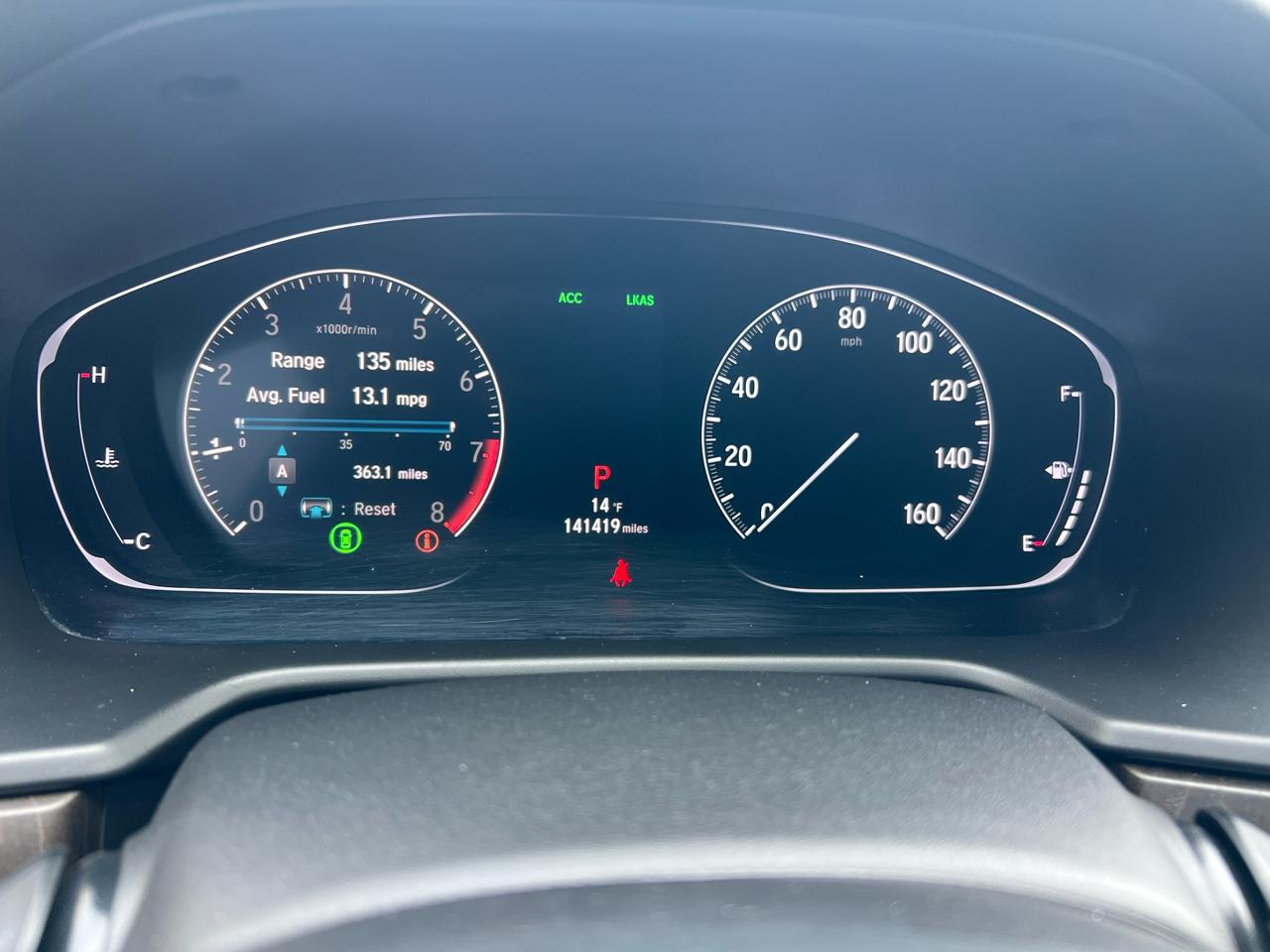 Honda Accord EX-L 2.0T 10A 2018