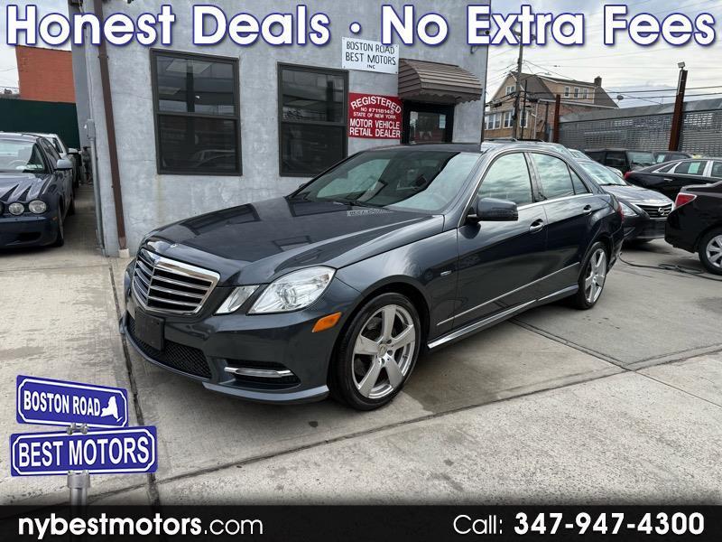 2012 Mercedes-Benz E-Class E350 Sport 4MATIC Sedan