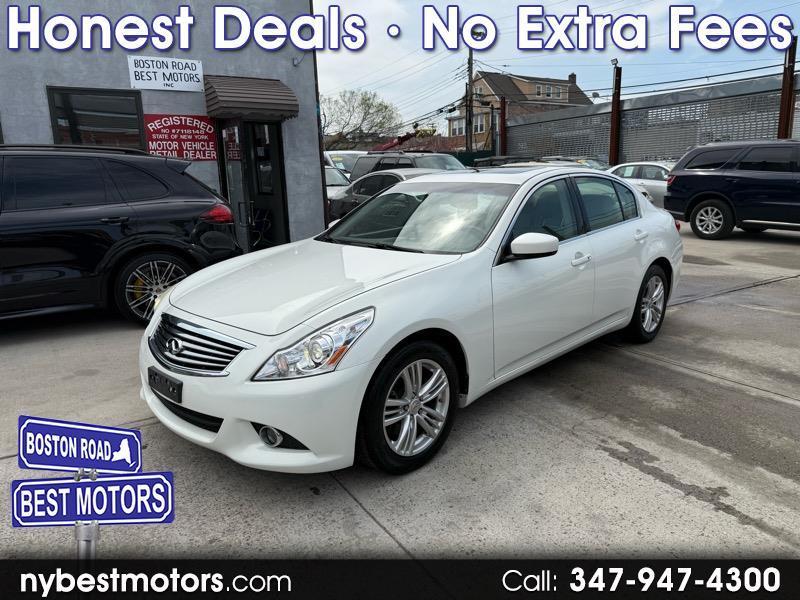 2010 Infiniti G Sedan G37x AWD