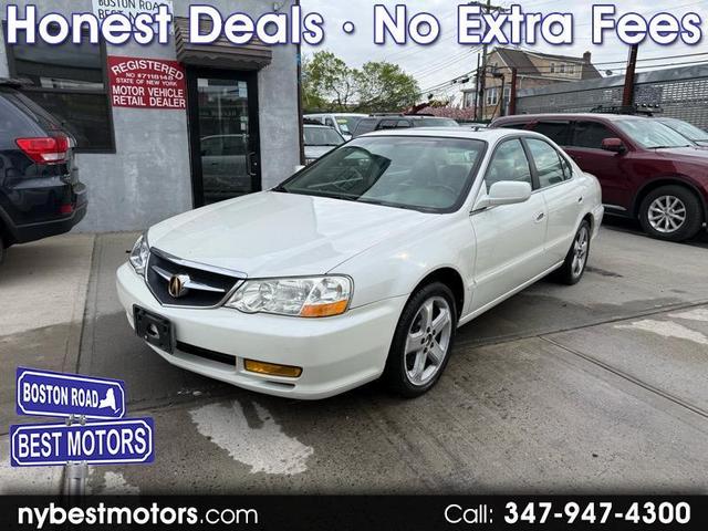 White 2003 Acura TL 3.2 Type-S FWD with Navigation Sedan Front-Wheel Drive