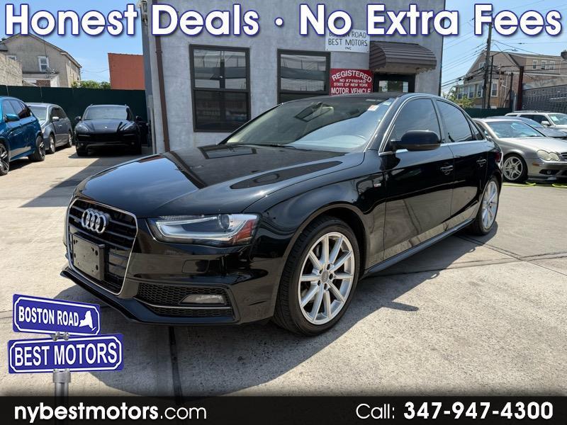 2015 Audi A4 2.0T Sedan quattro Tiptronic