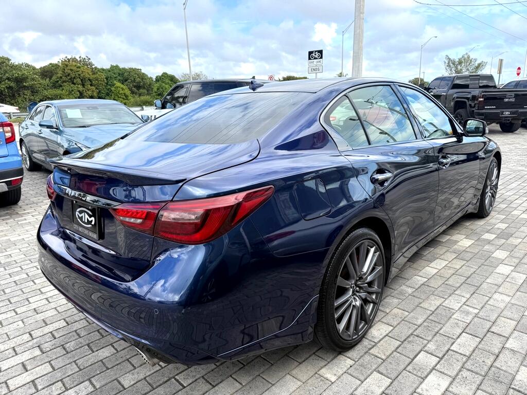 Infiniti Q50 Red Sport 400 AWD 2023