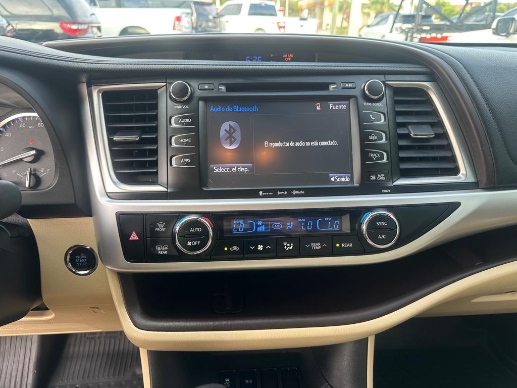 Toyota Highlander XLE V6 FWD (Natl) 2017
