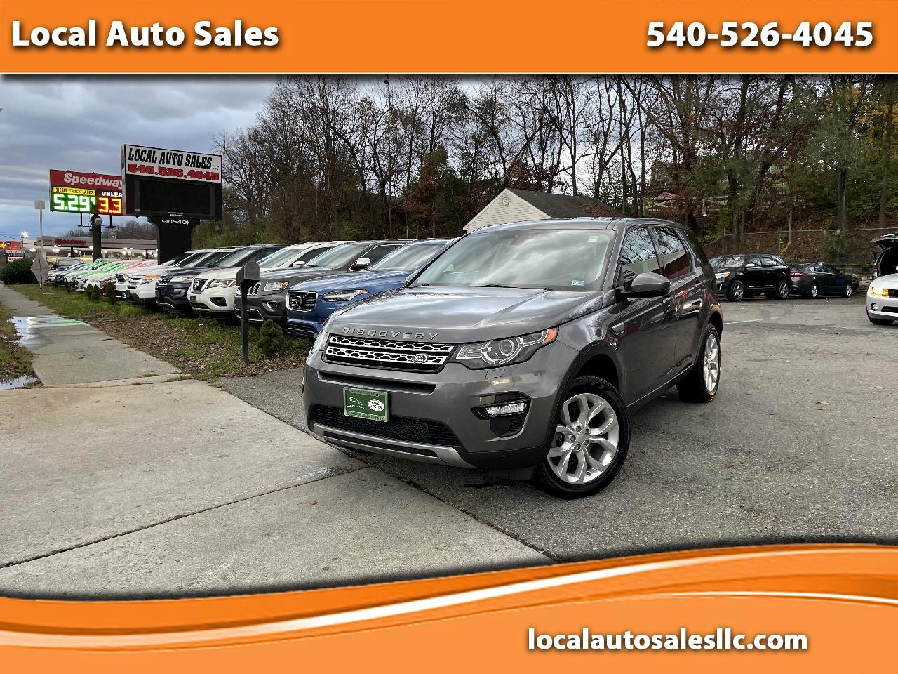 Land Rover Discovery Sport AWD 4dr HSE 2016
