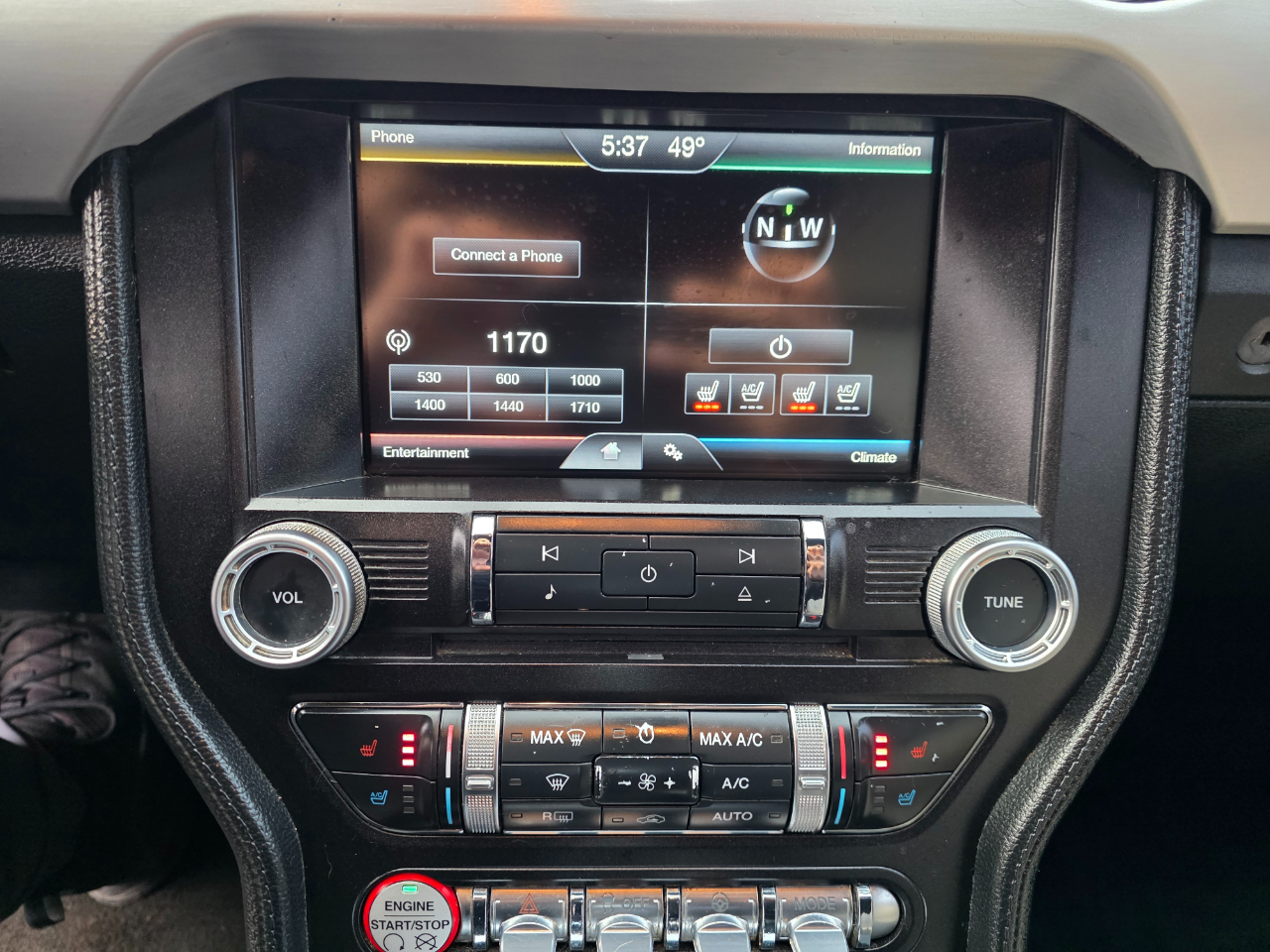 Ford Mustang 2dr Fastback EcoBoost 2015