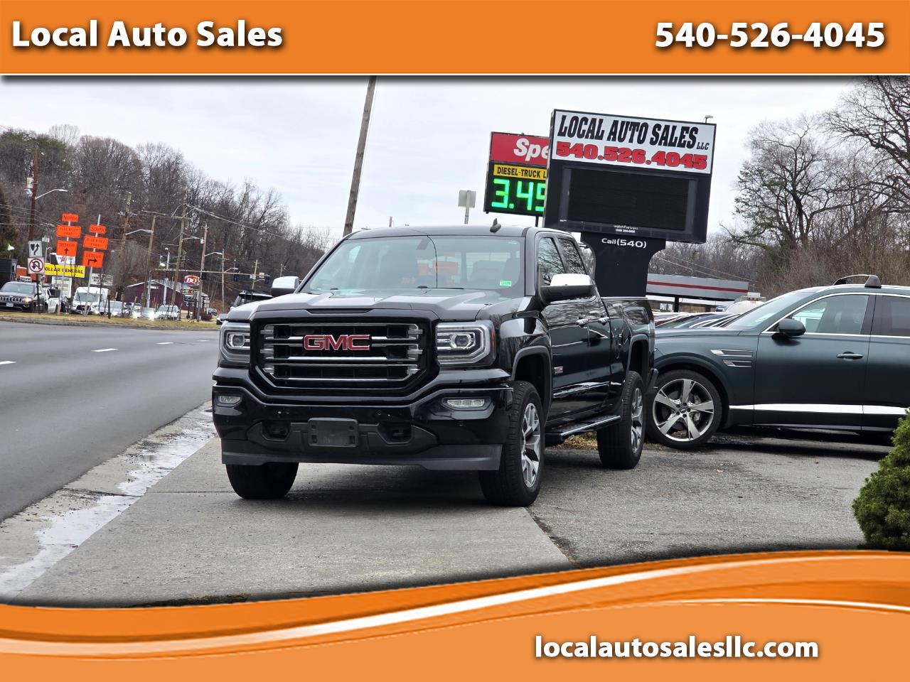 GMC Sierra 1500 4WD Double Cab 143.5" SLT 2016
