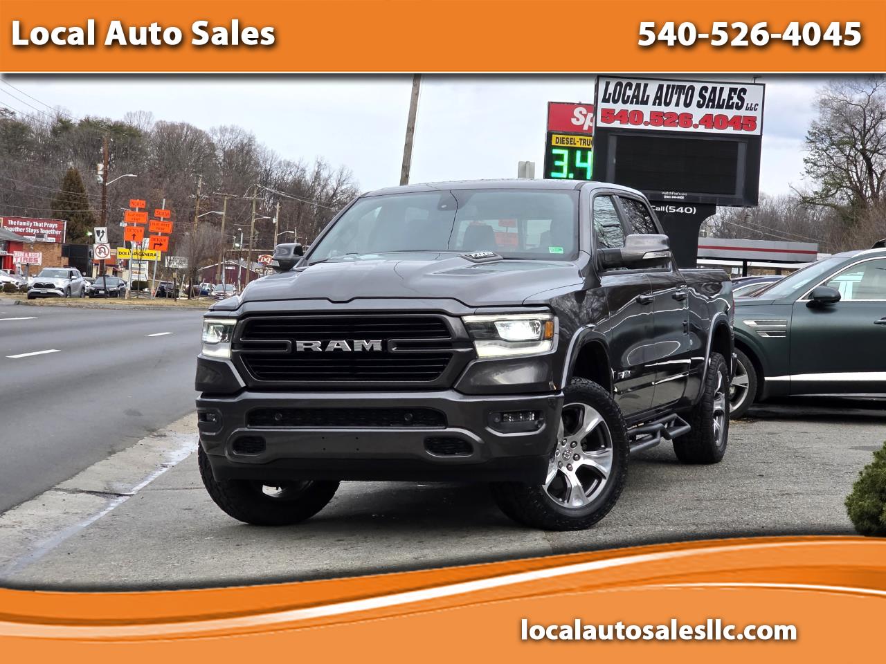 RAM 1500 Laramie 4x4 Crew Cab 6'4" Box 2019