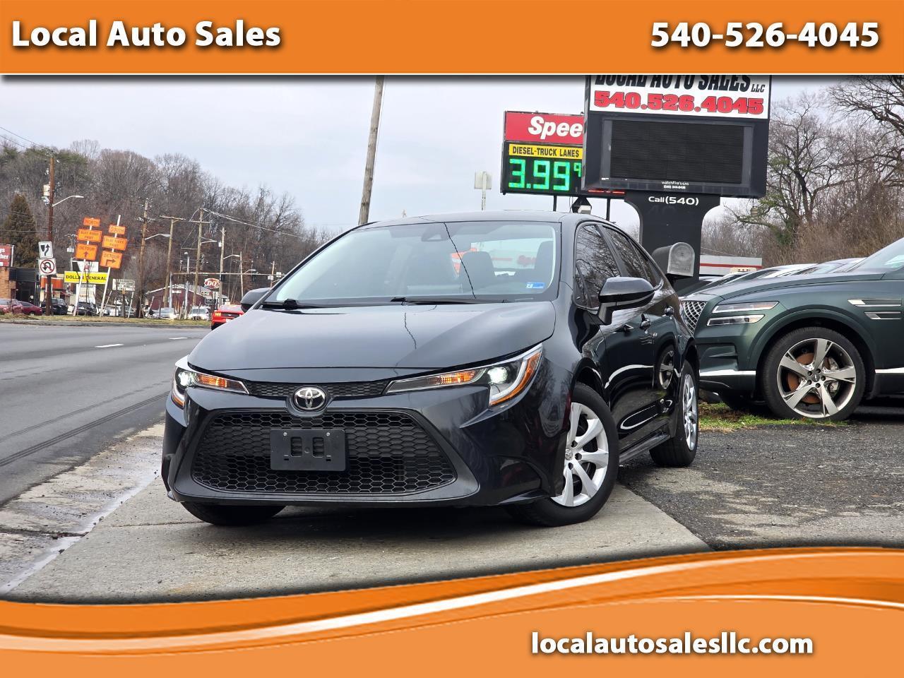 Toyota Corolla LE CVT (Natl) 2021