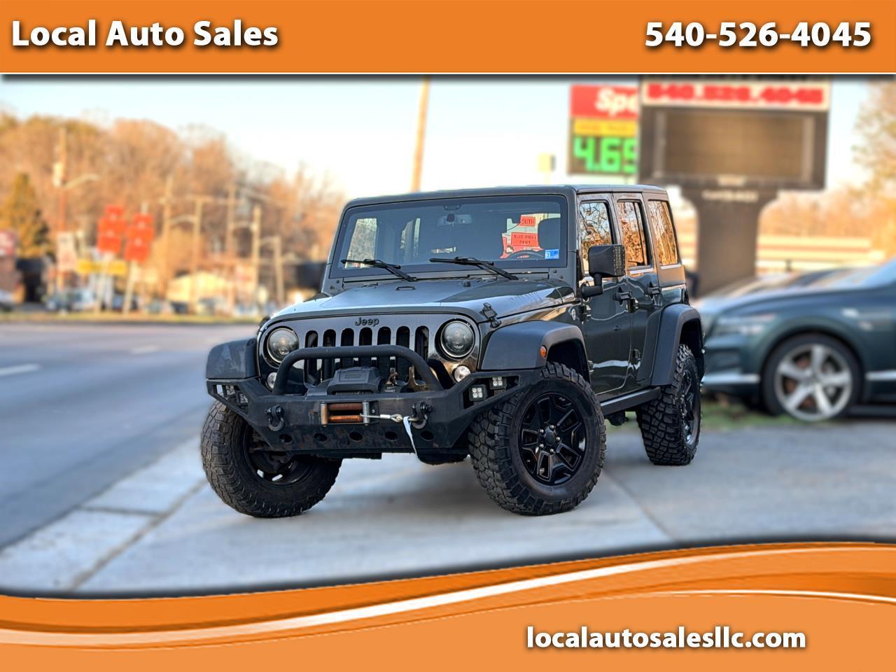 Jeep Wrangler Unlimited 4WD 4dr Willys Wheeler 2015
