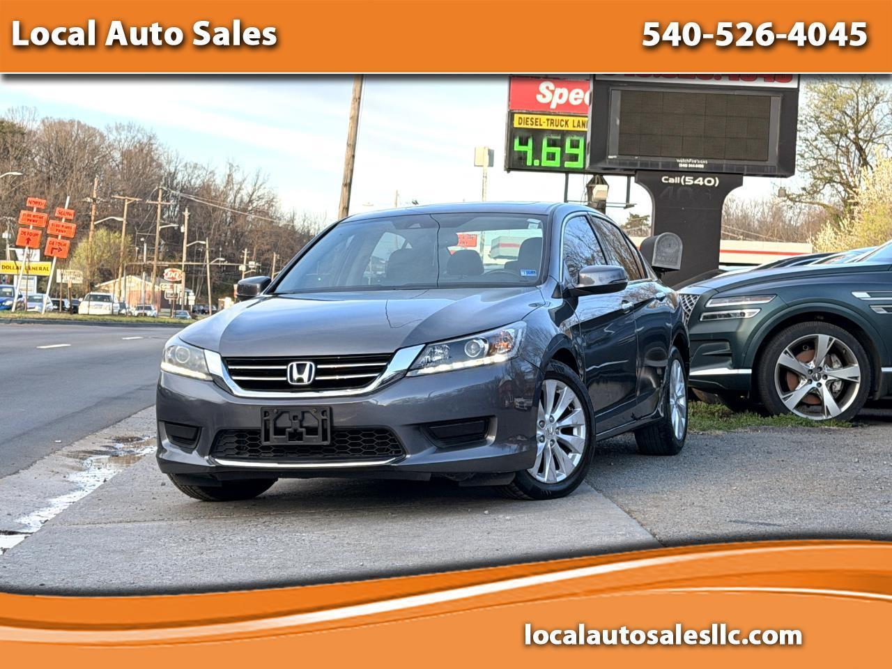 Honda Accord Sedan 4dr V6 Auto EX-L 2014