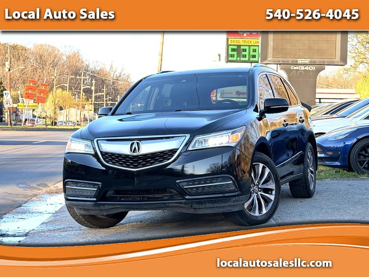 2016 Acura MDX SH-AWD 4dr w/Tech/AcuraWatch Plus