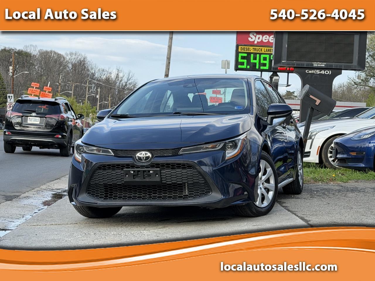 Toyota Corolla LE CVT (Natl) 2021