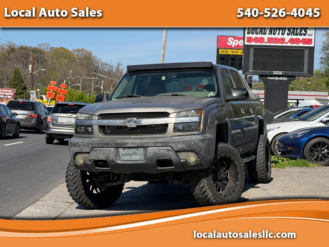 2002 Chevrolet Avalanche 1500 5dr Crew Cab 130" WB 4WD