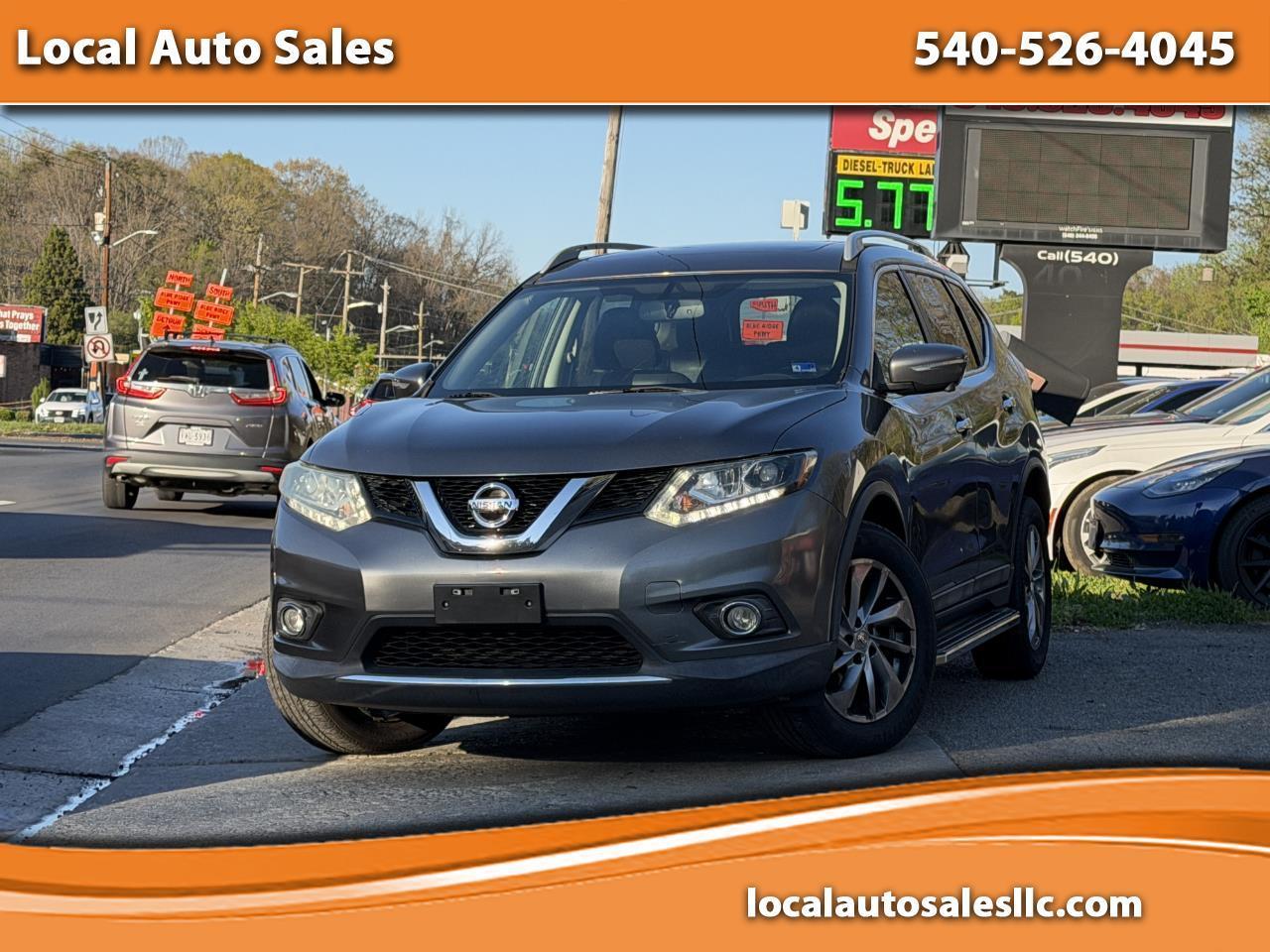 Nissan Rogue AWD 4dr SL 2015