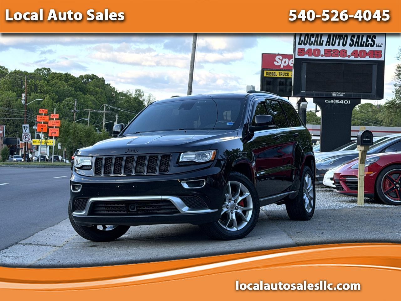 Jeep Grand Cherokee RWD 4dr Summit 2015