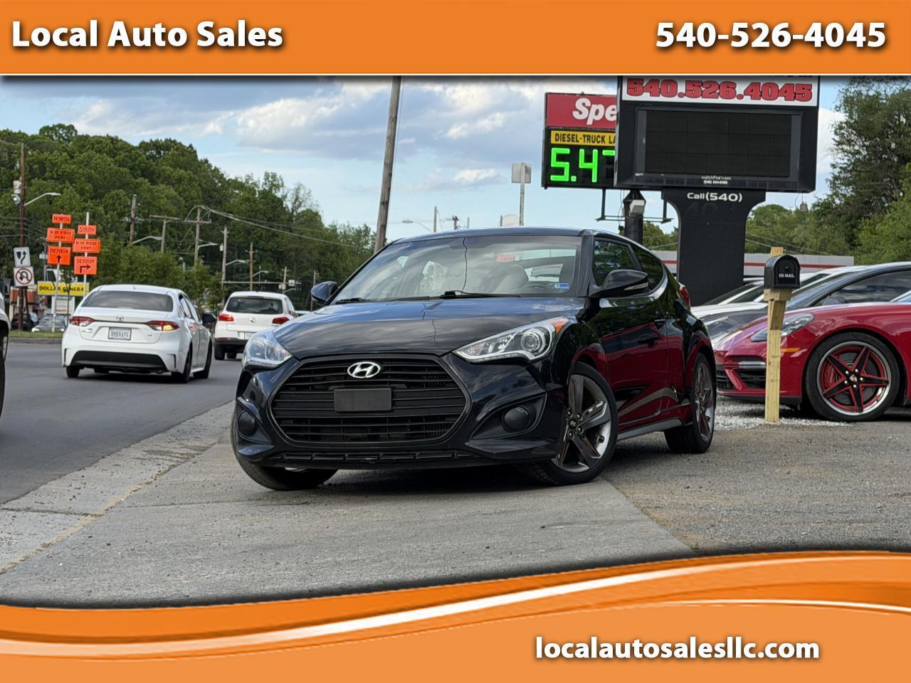 Hyundai Veloster 3dr Cpe Man Turbo w/Black Int 2014