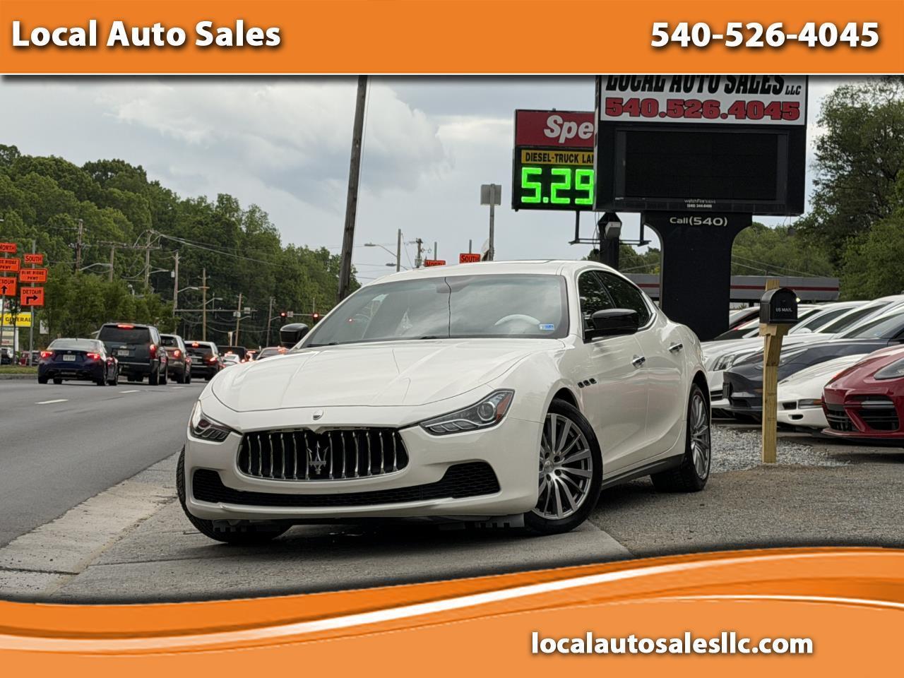 Maserati Ghibli 4dr Sdn 2016