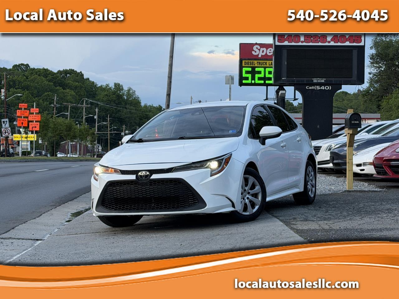 Toyota Corolla LE CVT (Natl) 2020