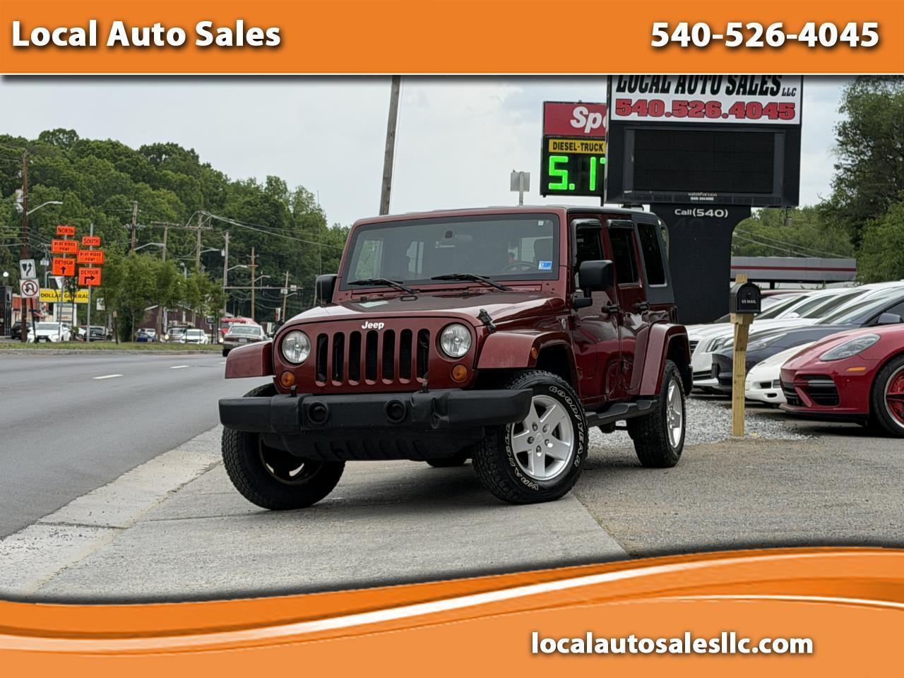 Jeep Wrangler 4WD 4dr Unlimited Sahara 2007