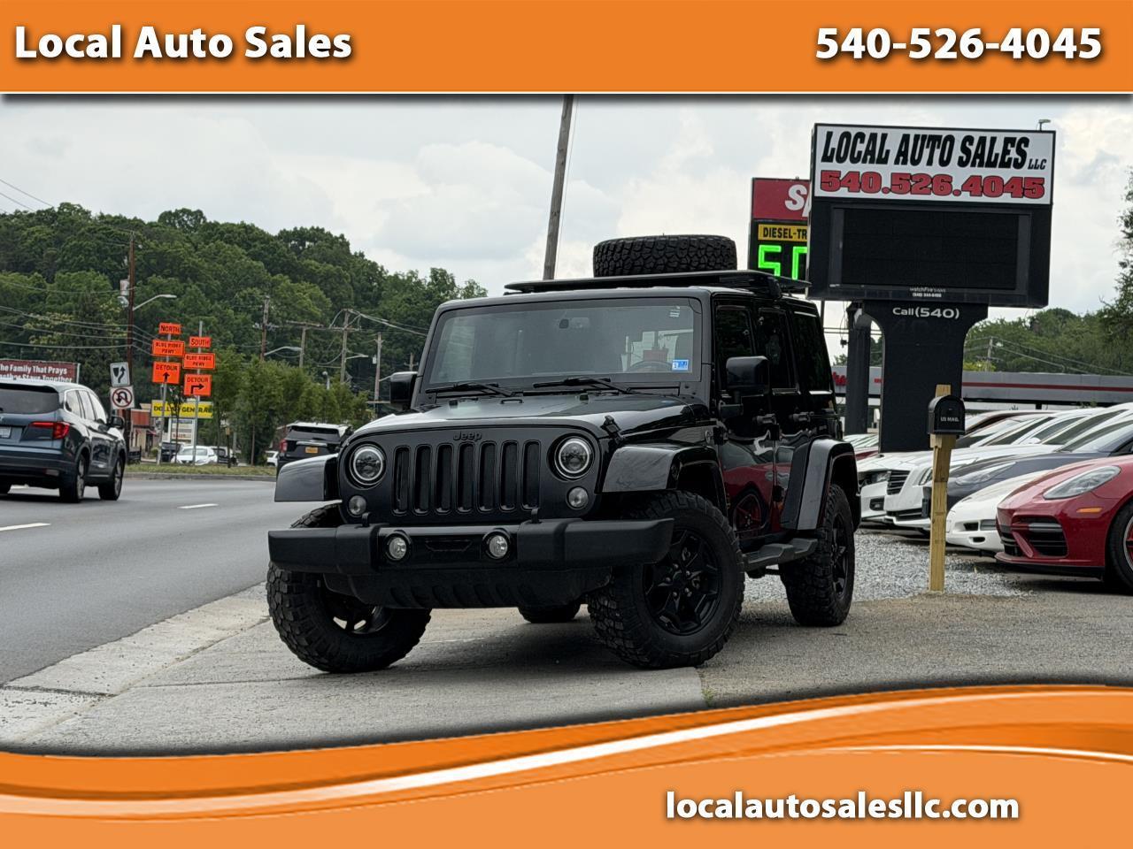 Jeep Wrangler Unlimited 4WD 4dr Sahara 2014