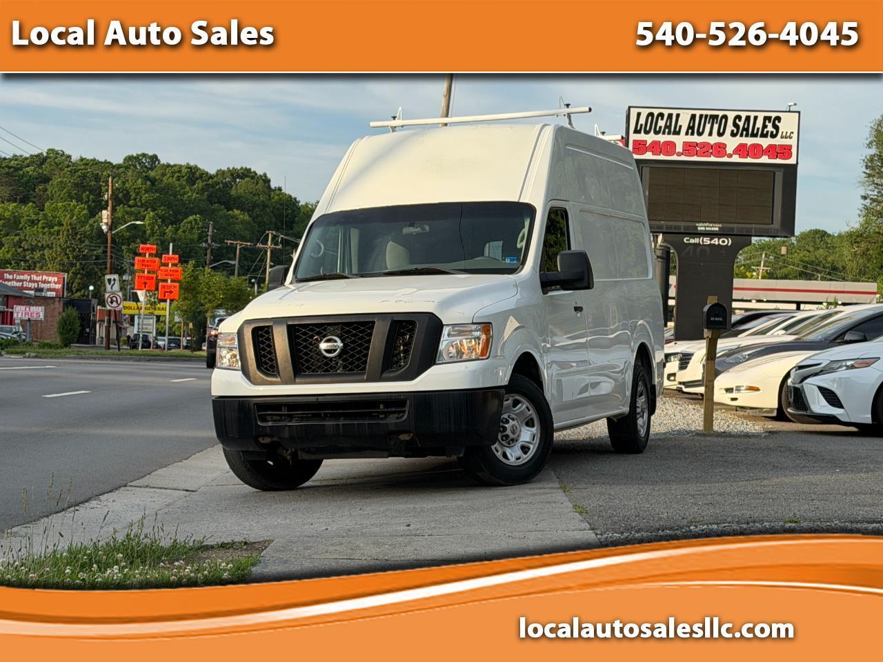 Nissan NV Cargo NV2500 HD High Roof V6 SV 2018
