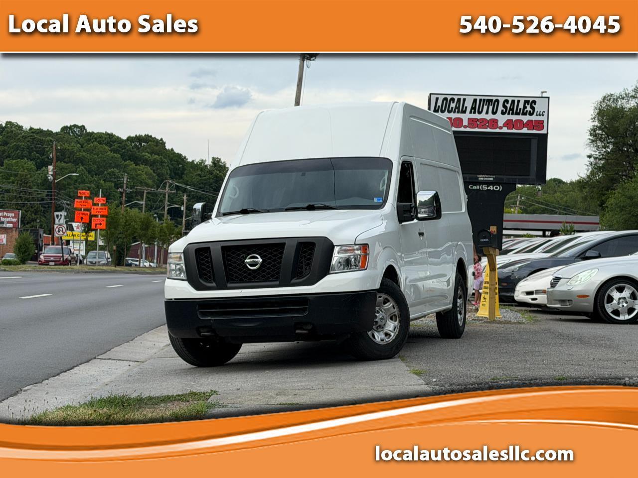 Nissan NV Cargo NV3500 HD High Roof V8 SV 2018