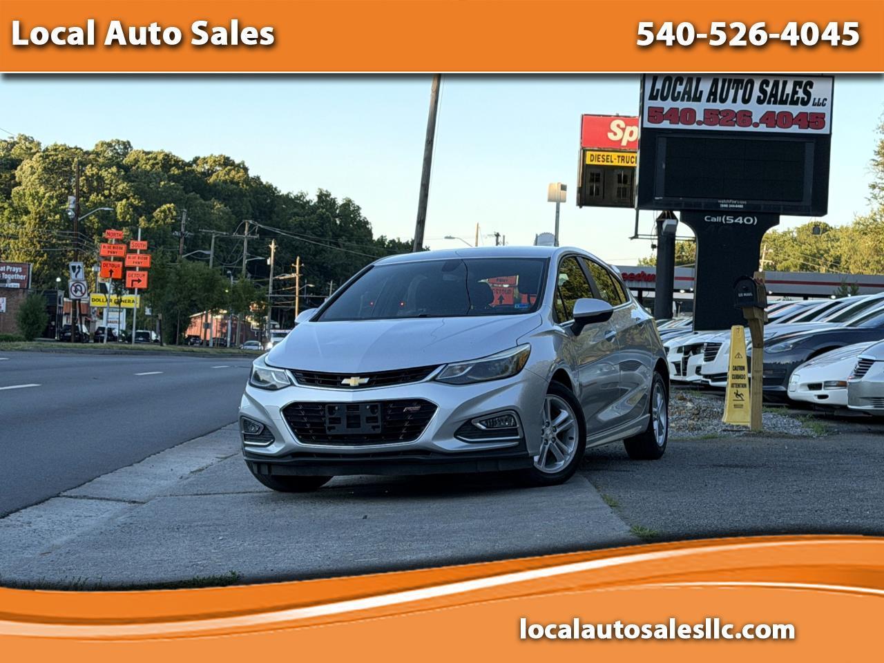 2017 Chevrolet Cruze 4dr HB 1.4L LT w/1SD
