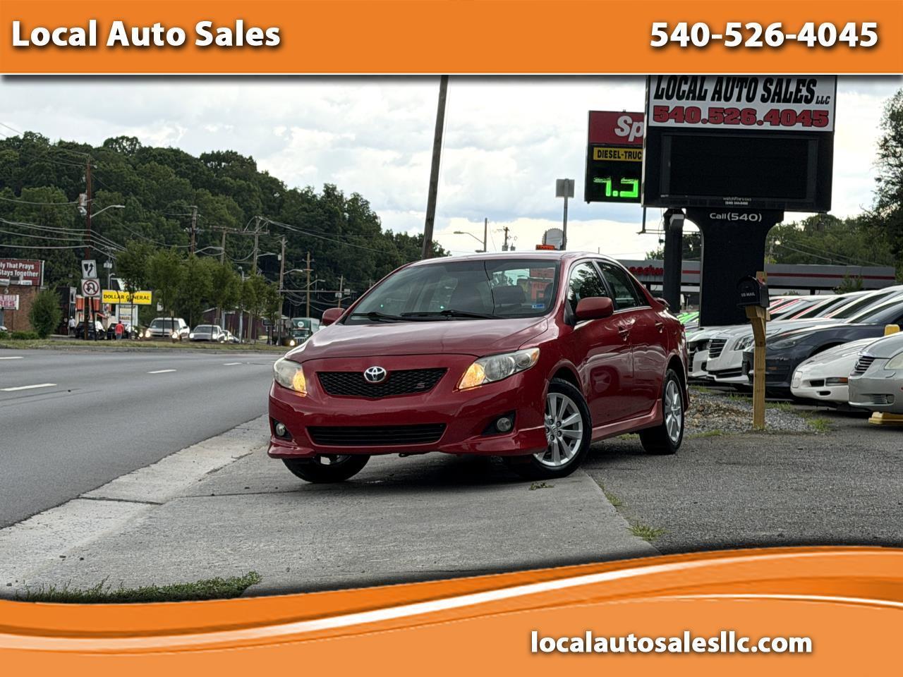 Toyota Corolla 4dr Sdn Man (Natl) 2009