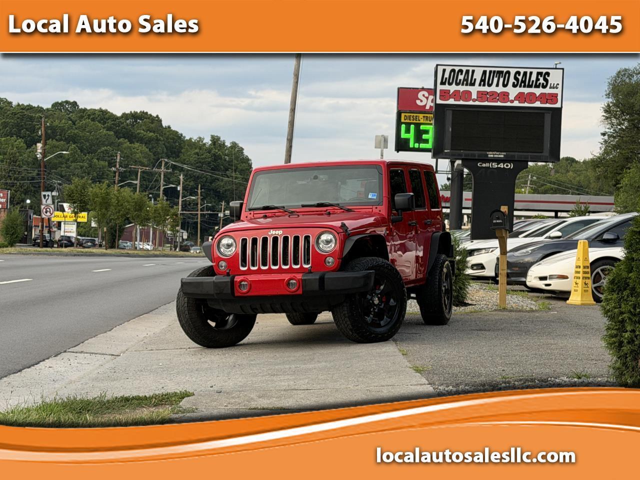 Jeep Wrangler Unlimited Sahara 4x4 2017